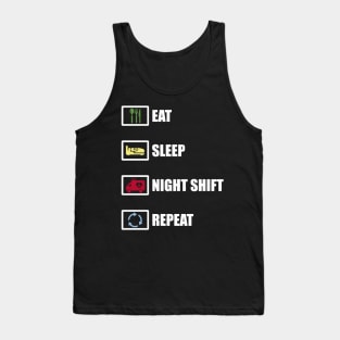 Night Shift Nurse Gift Tank Top